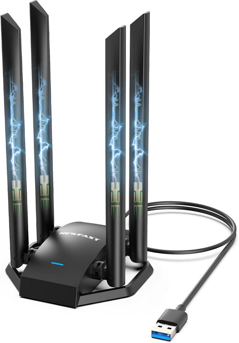 Dual Band WiFi USB Adapter 3.0 - Snelle 5G Internetverbinding