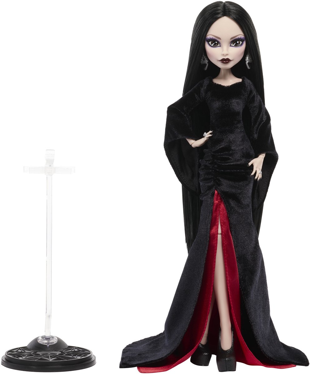 Monster High Wednesday verzamelpop - Morticia Addams — afbeelding 6
