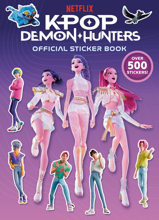 KPop Demon Hunters: Official Sticker Book - cover