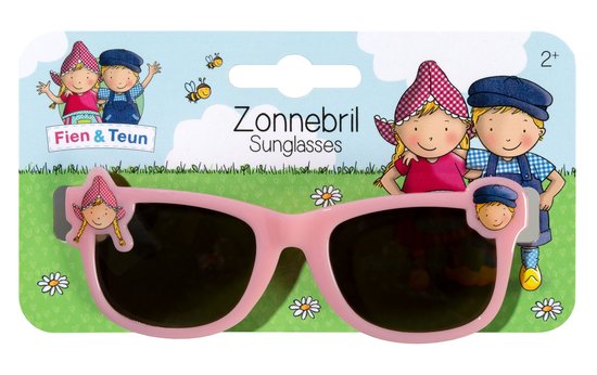 Fien & Teun kinderzonnebril - roze - sunglasses - zonnebril - 2 tot 5 jaar van Merkloos — afbeelding 3