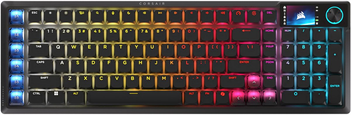 Corsair Vanguard AIR 99 Wireless Gaming Toetsenbord Zwart Qwerty