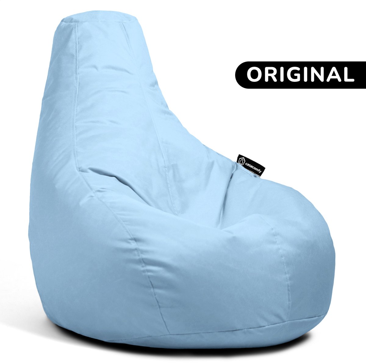Casacomfy Premium Original - Zitzak - Voor Volwassenen & Kinderen - Inclusief 200L Vulling - Binnen & Buiten - Lichtblauw