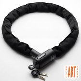 Cycloni®- Kettingslot - Art 2 Fietsslot - Slijtvaste Soft sleeve - kras- en scheurbestendig - Slot met ART Keurmerk - Geschikt voor Elektrische Fiets en Fatbike - 120 cm