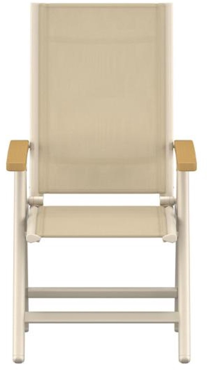 Panama tuinstoel beige.