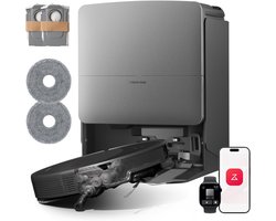 Roborock Saros 20 Set–Robotstofzuiger Met Dweilfunctie–Digitale motor 36000Pa–AdaptiLift Chassis 3.0–Autonoom StarSight systeem 2.0–100℃ Warmwatermopwas–Zelfreinigend Station & Anti-Klit Borstels–Slimme spraakassistent-Saros 10R Upgrade