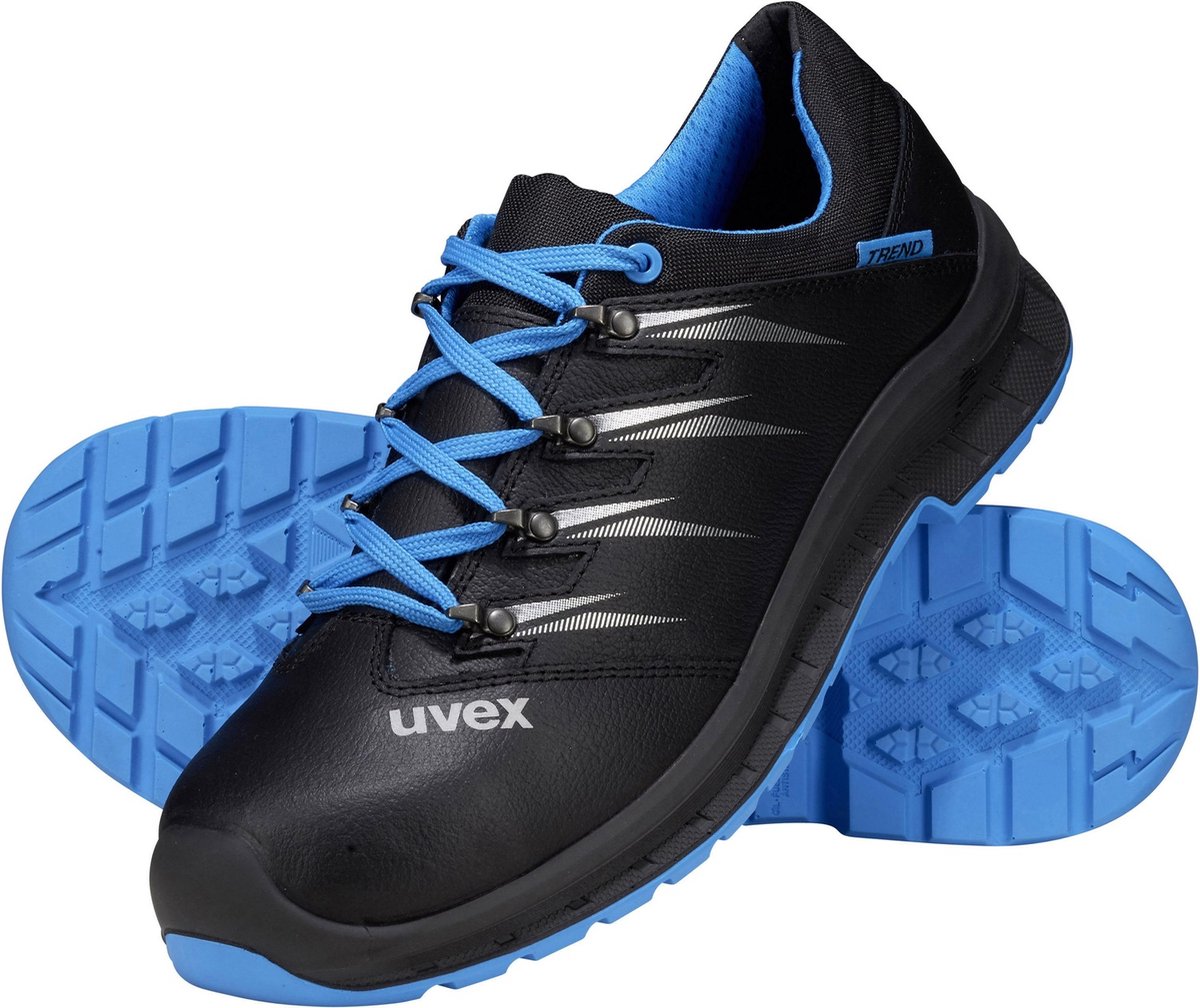 Uvex 2 Trend Halb-schoenen S3 69342 Blauw, Zwart (69342)