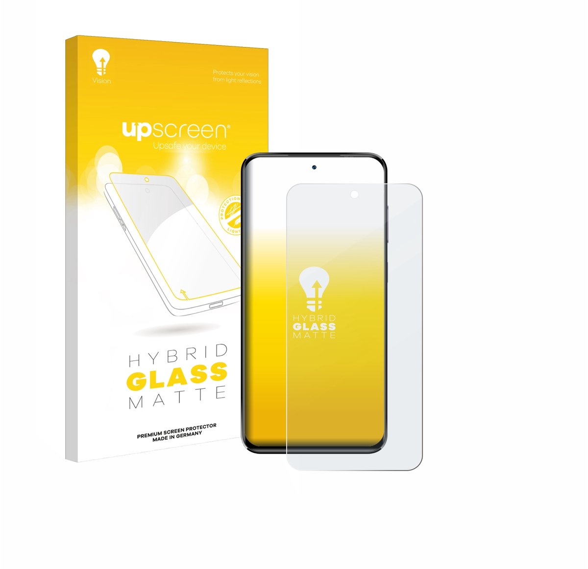 upscreen - Screenprotector voor Oukitel C68 Plus - Folie Beschermfolie Beschermglas matte