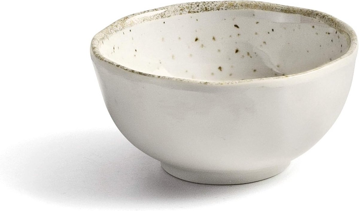 Ronde Melamine Kom 'Earth' - Ø 8,3 x 3,2 cm - Geschikt voor Dagelijks Gebruik