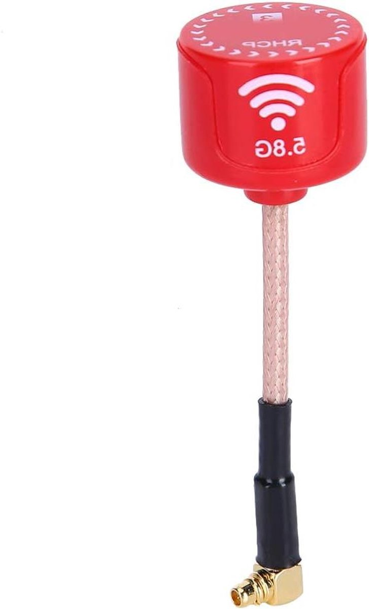 EGoods - 5,8 Ghz Directionele FPV High Gain-antenne van Duurzaam ABS - Laag feederverlies - 3dBi LHCP - RC reserveonderdelen - Accessoire - FPV Racing Drone