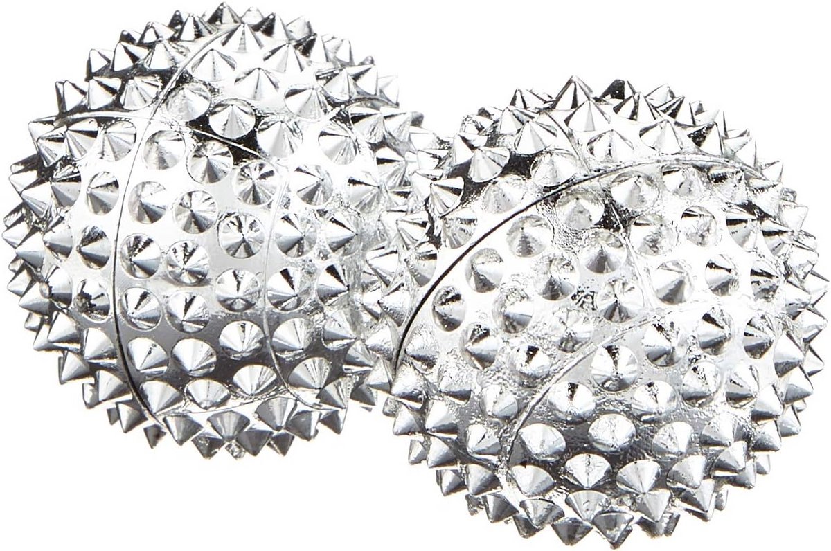 Set van 2 Magnetische Massageballen - Acupressuur Stimulatie voor Handen en Voeten - Kleine Fasciarol