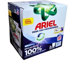Ariel Pods Professional Wasmiddel – Voordeelverpakking 2×50 Capsules – 100 Wasbeurten – Krachtige Vlekverwijdering