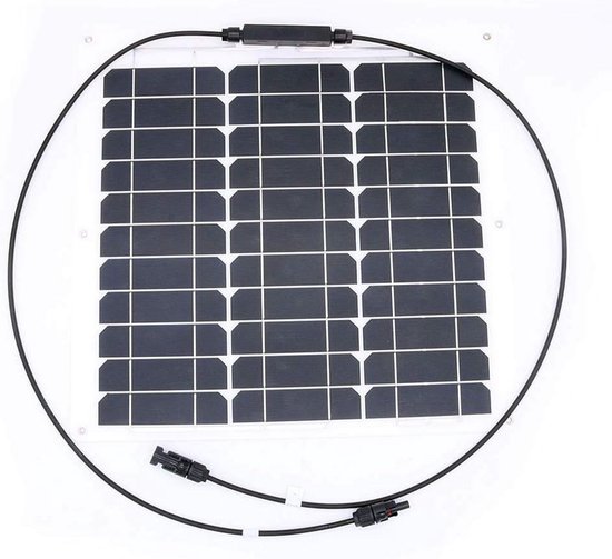40W Flexibel Zonnepaneel 12V Ultra Dun Lichtgewicht voor Caravan, Boot en Tent