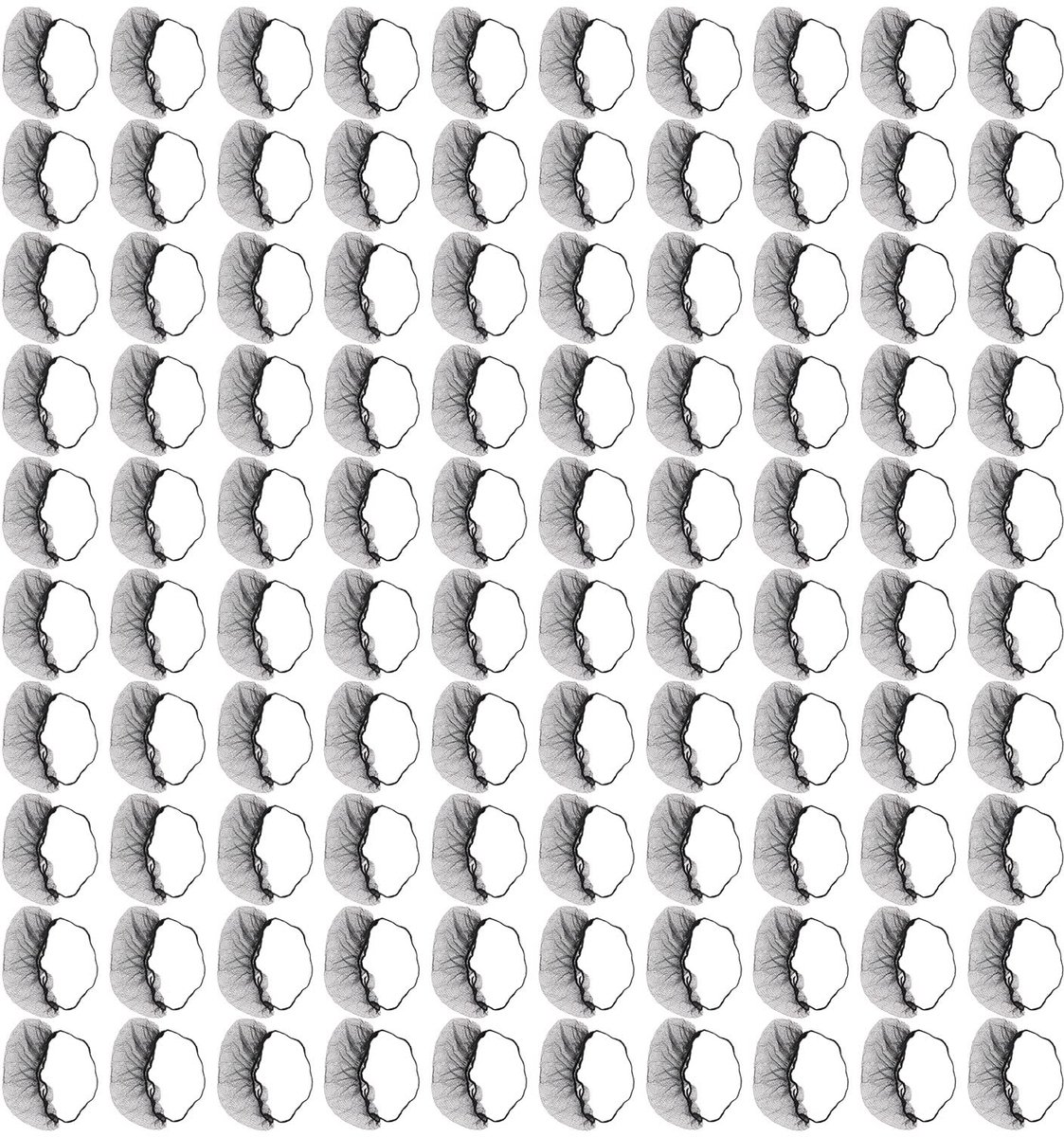 Beard Guard - 100 Stuks - Wegwerp Nylon Bescherming