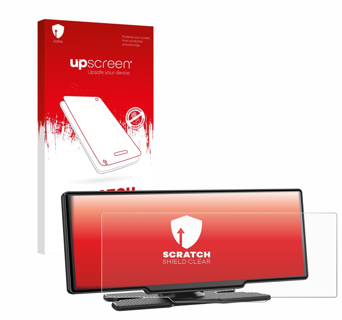 upscreen - Screenprotector voor Avylet RC11 8.1" - Folie Beschermfolie transparant