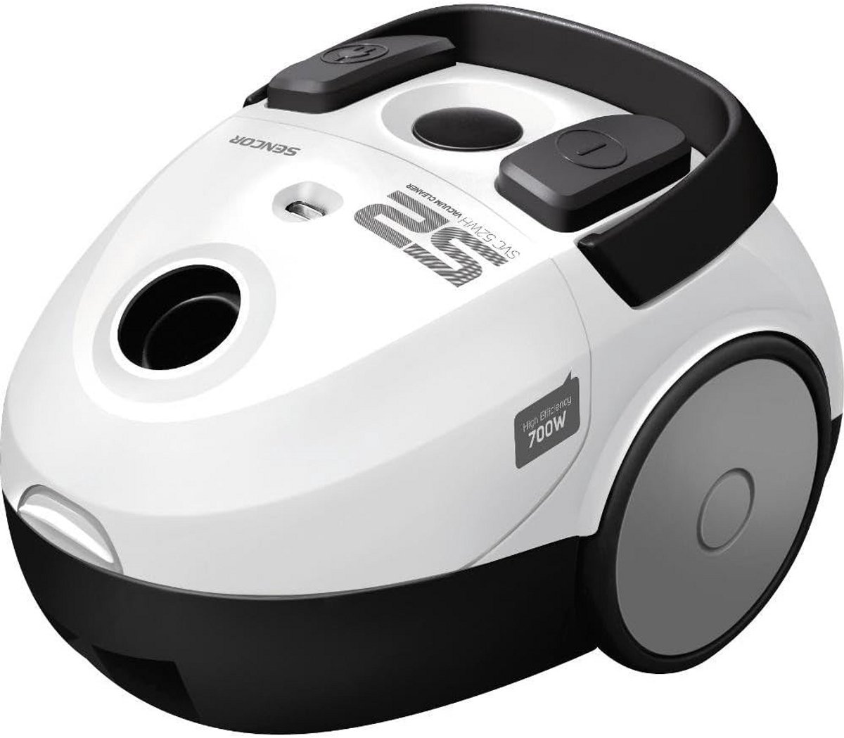 Krachtige Stofzuiger met Zak - 850W en 5-Traps Filtratie voor Thuis