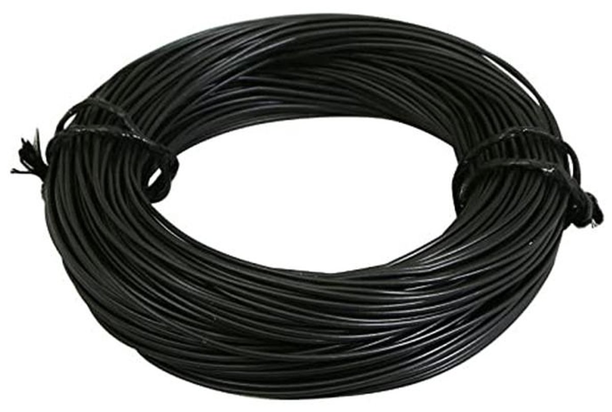 Elektrische Kabel 0,75mm² Zwart - Koperdraad voor Auto en Motorfiets - 5 Meter