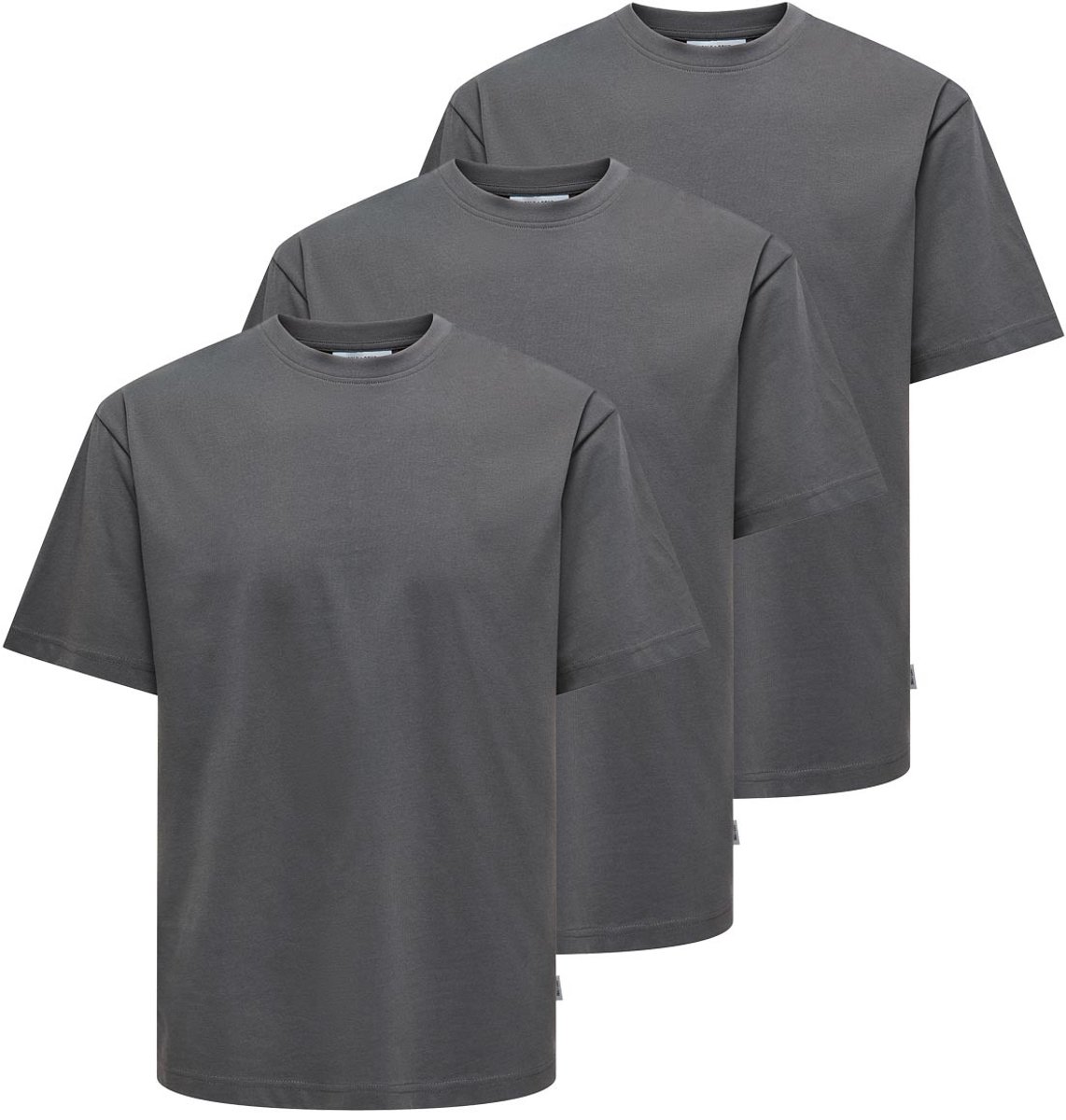 Only & Sons Heren t-shirt 3 pack Onsfred