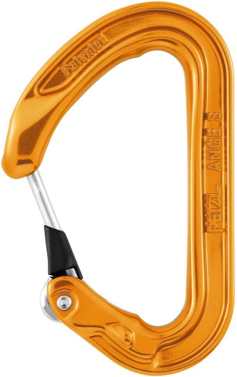 Lichte S-Karabiner met MonoFil Keylock Technologie oranje
