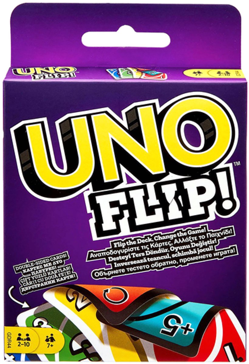 Mattel Games UNO Flip Kaartspel — afbeelding 13