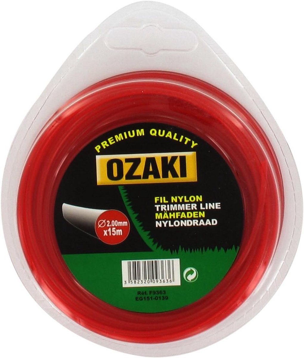Sterk Nylon Rond Touw - Zwart, Universeel Gebruik