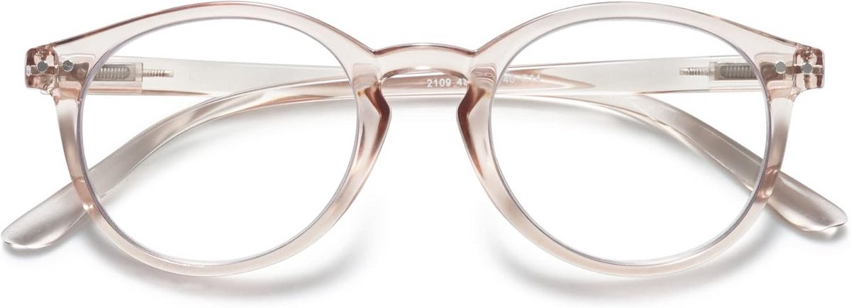 Computerleesbril met Blauwlichtfilter, Vintage Stijl voor Dames en Heren