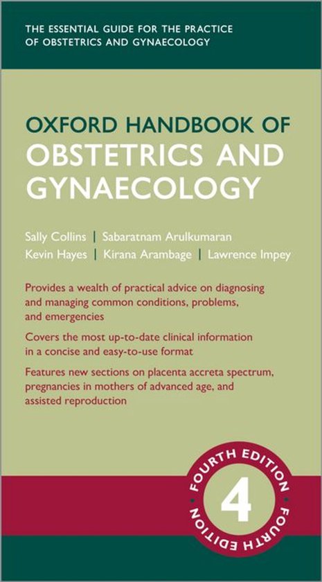 Oxford Medical Handbooks - Oxford Handbook of Obstetrics and ... - cover
