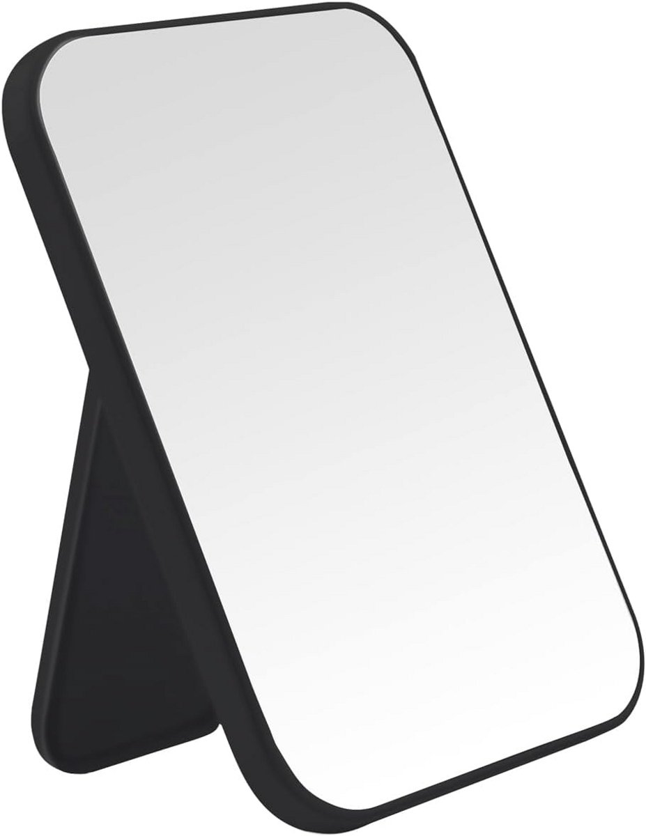 Verstelbare Make-up Spiegel 20 cm - Tafel en Wandmodel - Zwart