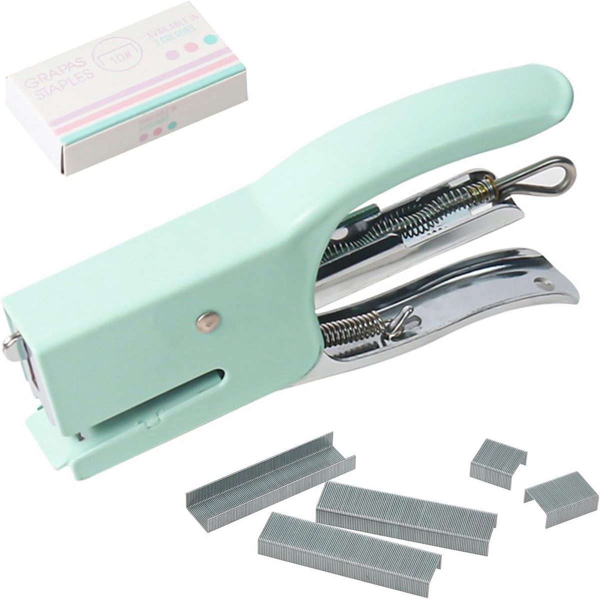 Compacte Nietmachine voor 16 Vel | Metalen Bureau Accessoire