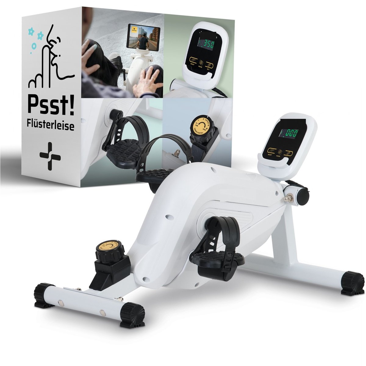 Mini-hometrainer Compact en Stil voor Thuis en Kantoor - - - €65,00