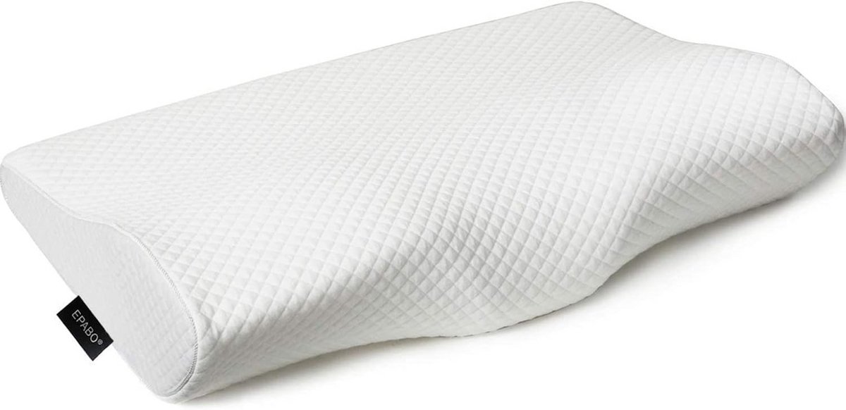 Ergonomisch Neksteun Kussen Traagschuim - Orthopedisch Slaapkussen 60 cm