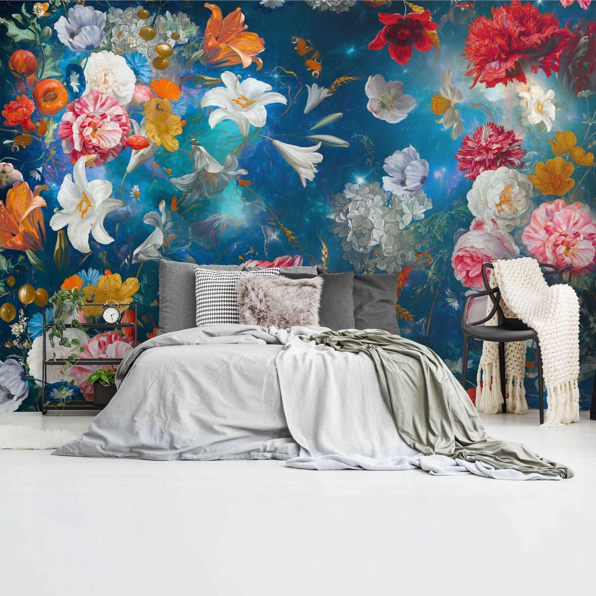 Fotobehang Bloemenwereld - 260 x 384 - Vlies - REINDERS