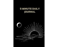 5 Minute Daily Journal – Dagelijks Notitieboek voor Ochtendroutine, Doelen, Intenties en Dankbaarheid