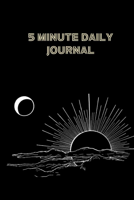 5 Minute Daily Journal – Dagelijks Notitieboek voor Ochtendroutine, Doelen, Intenties en Dankbaarheid