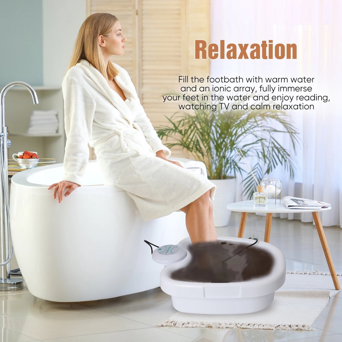 Wenzhou Juzhong Voeten Spa met Massage - Detox Voetenbad - afbeelding 3