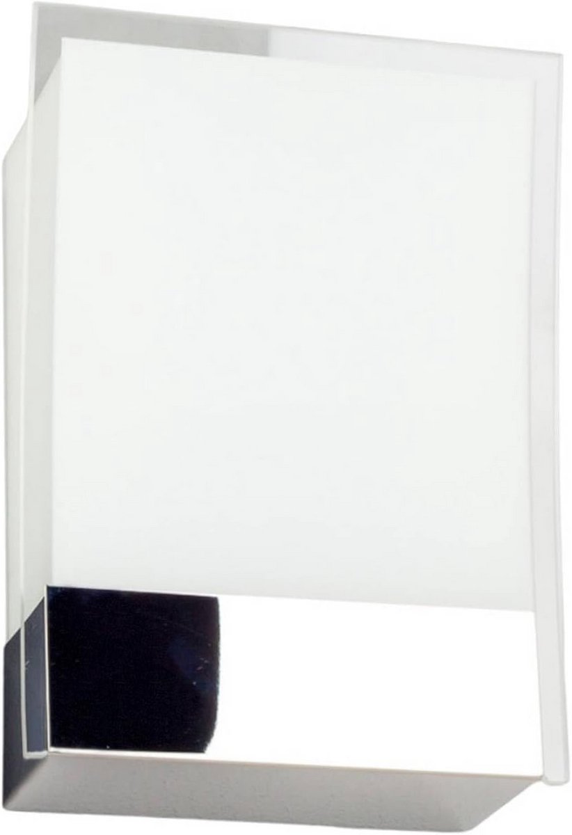Moderne Rechte Wandlamp Zilver - Uplighter voor Hal en Woonkamer