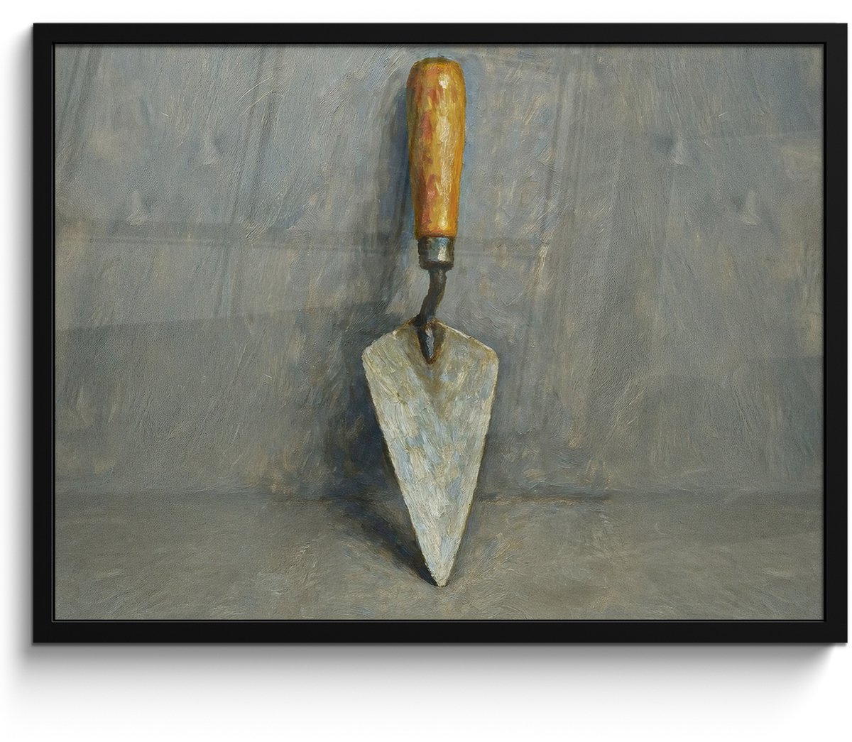FrameYourWall Poster in lijst - Fotolijst 70x50 cm - Posters - Troffel - Verf - Gereedschap - Posterlijst zwart - Decoratie - Wanddecoratie woonkamer - Muurdecoratie slaapkamer