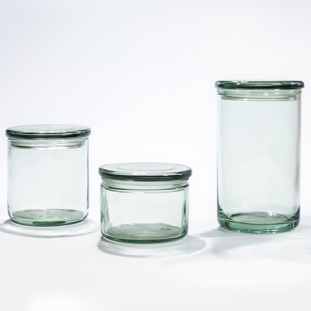 Voorraadpotten - 3 Stuks Voorraadbussen - Voorraadpotten - Luchtdichte Deksels - Glas - BPA vrij - Good Pot - Good to Give