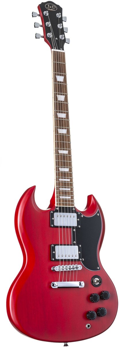 J & D GG1S II Red Satin - Double Cut modellen