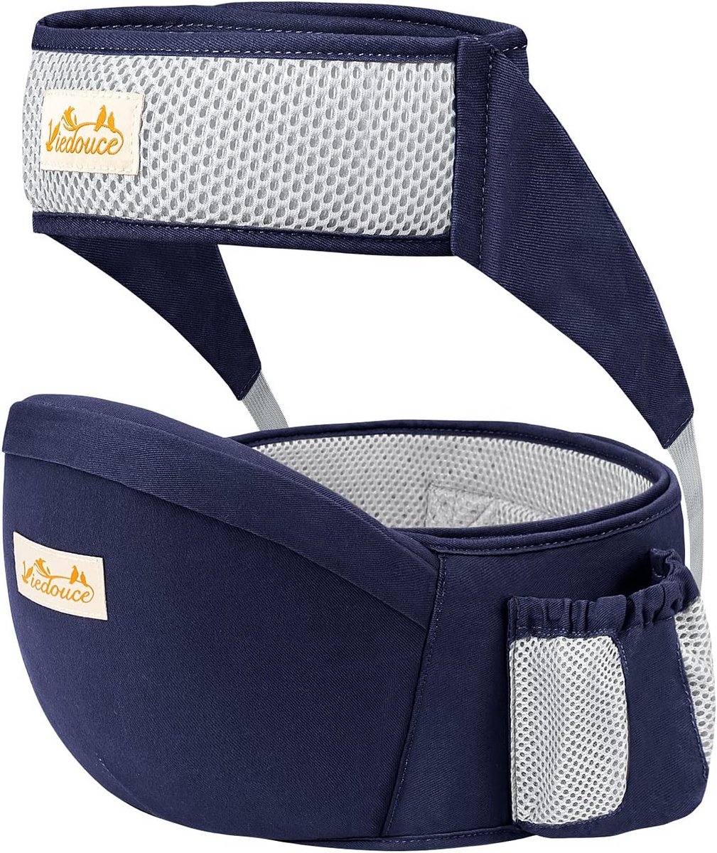 Ergonomisch Heupzitje voor Baby's met Veiligheidsgordel - 6 tot 36 Maanden