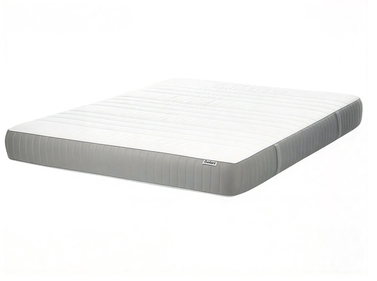 Beliani HAPPINESS - Gelschuimmatras medium - Wit - 140 x 200 cm - Polyester