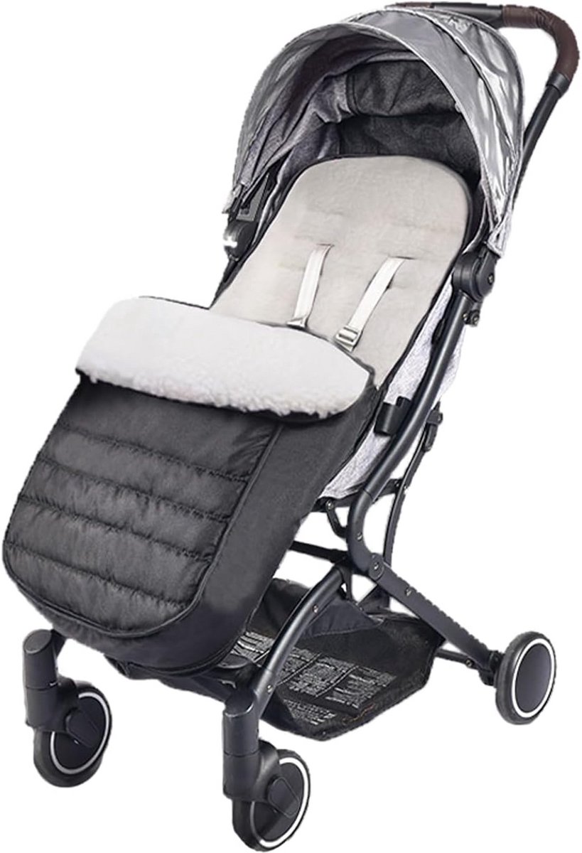 Waterdichte en Winddichte Universele Voetenzak met Fleece Voering voor Kinderwagens