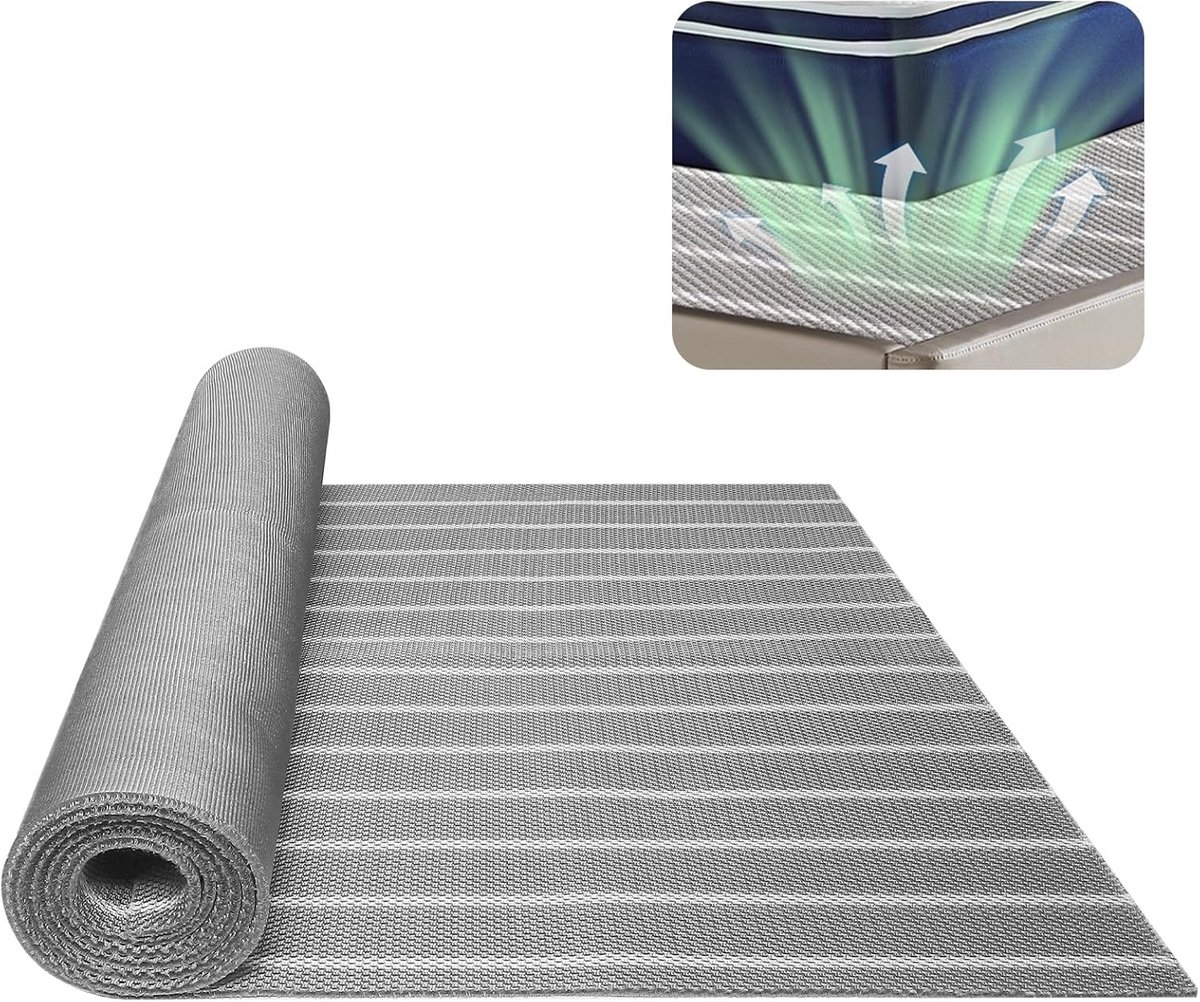 Ventilerende Matrasonderlaag RV en Camper - Snijbaar Airflow Kussen voor Droog Slaapcomfort