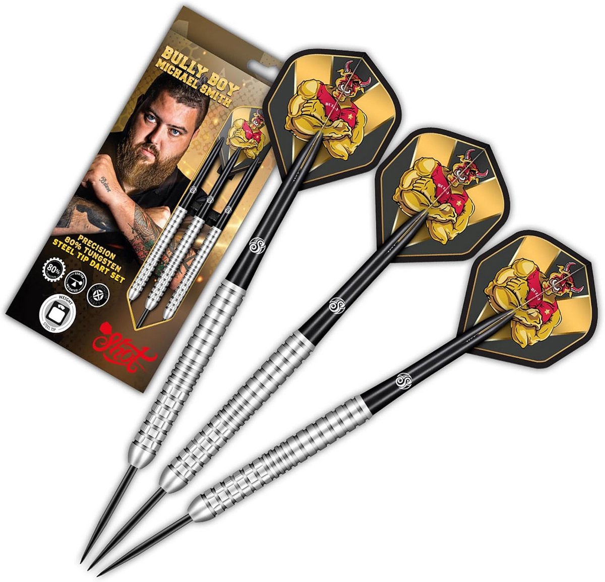 Professionele Tungsten Dartpijlen 80% - Nauwkeurige Set