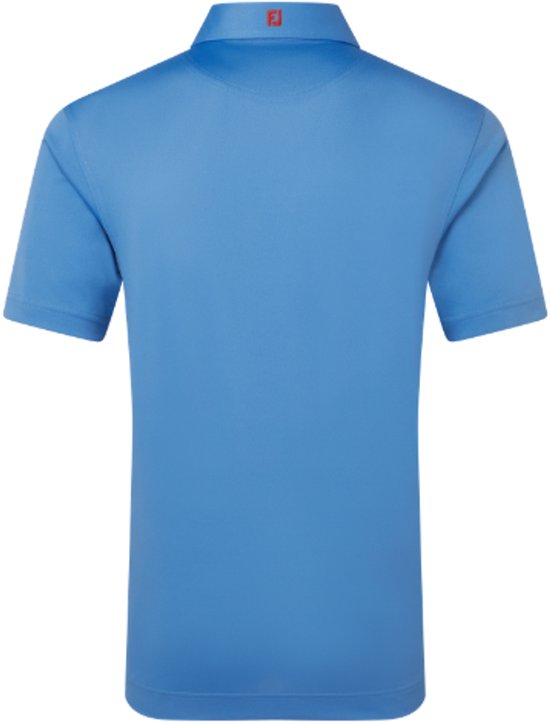 Footjoy Stretch Pique Heren Poloshirt Field Coastal Blue van Footjoy — afbeelding 2
