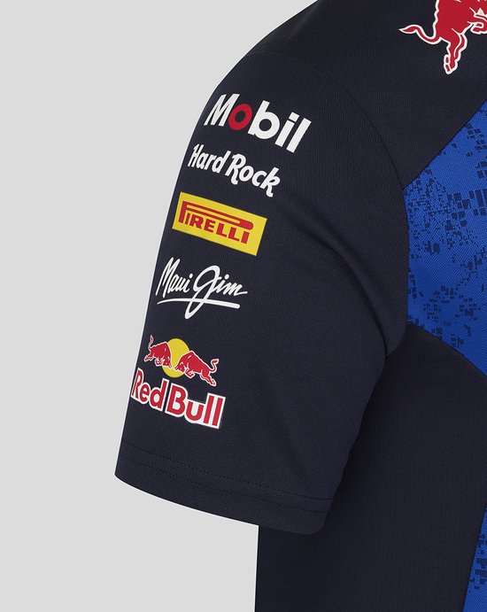 Oracle Red Bull Racing Teamline Polo 2026 S - Max Verstappen - Isack Hadjar van Merkloos — afbeelding 3