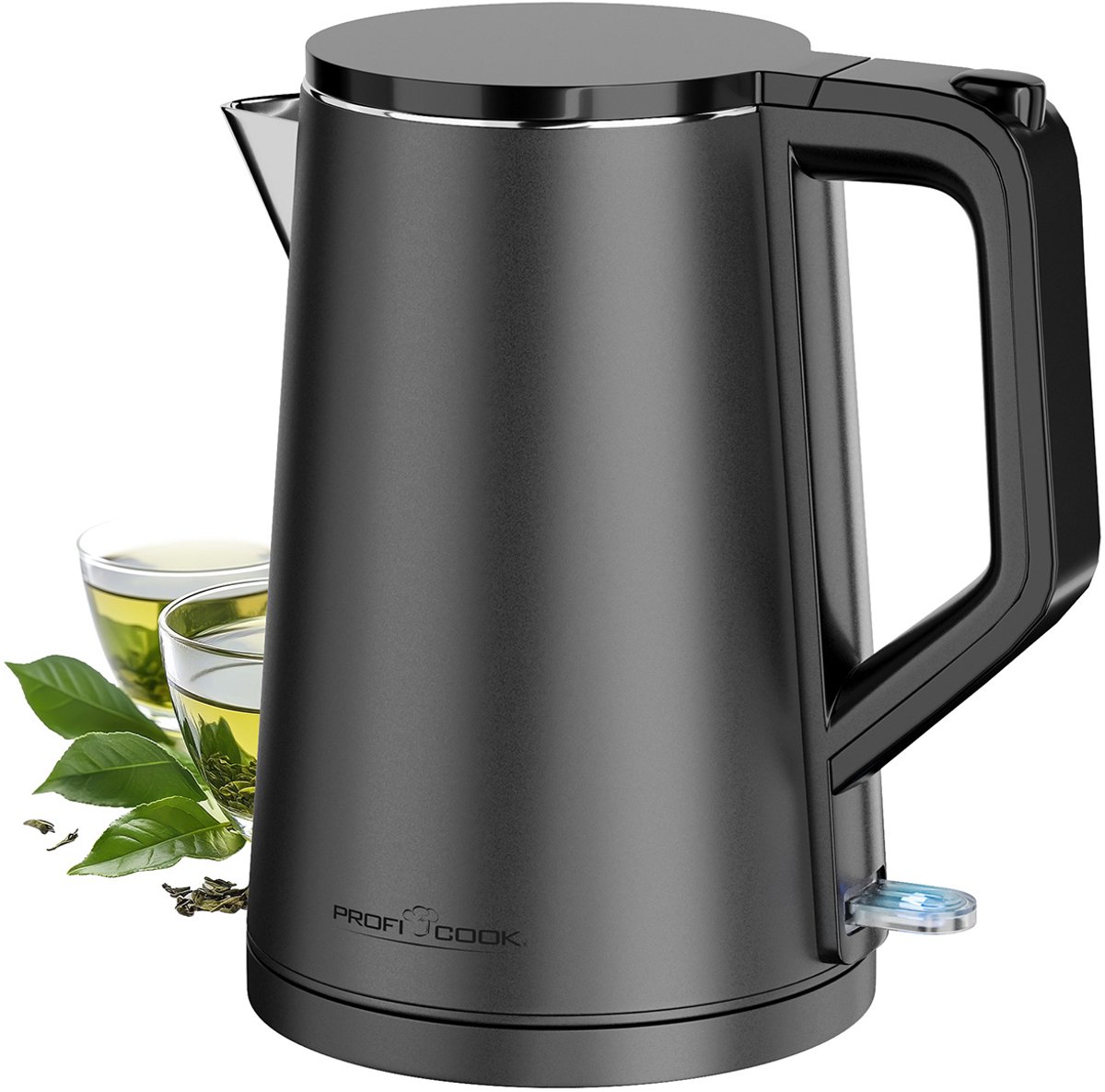 ProfiCook WK 1290 - Waterkoker - Grijs - 1.5Liter