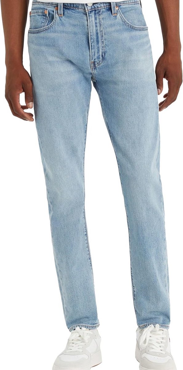 Heren Jeans Slim Taper Pasvorm Comfortabele Stretch Denim