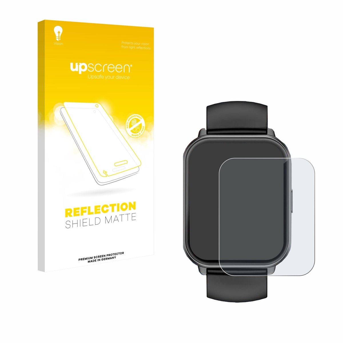 upscreen - Screenprotector voor Huakua 1,65" - Folie Beschermfolie anti glare matte