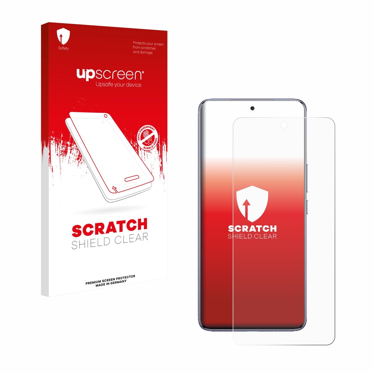 upscreen - Screenprotector voor Vivo T4 - Folie Beschermfolie transparant