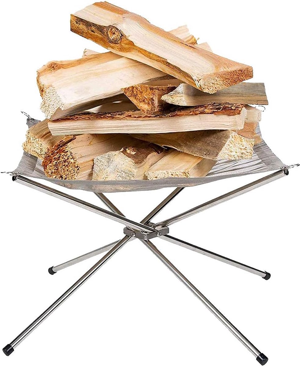 Draagbare Buitenhaard - Compacte Vuurkorf Met Draagtas voor Camping en Tuin